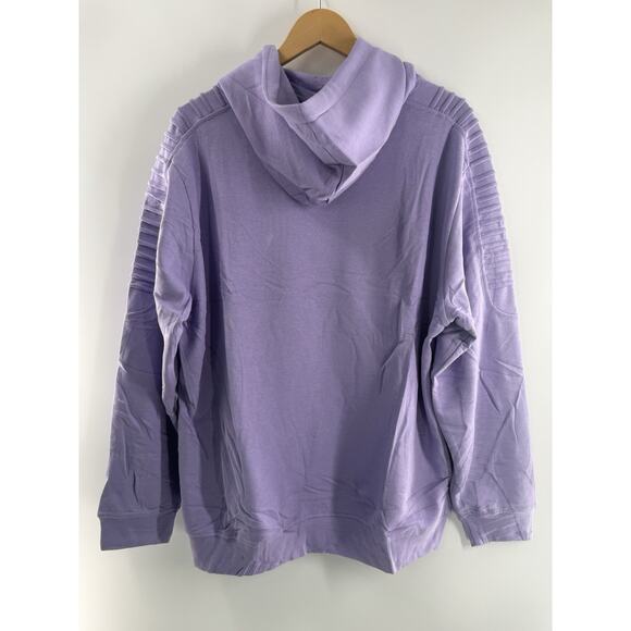 Pullover Sweatshirts Shirts Men's Women's Casual Hooded Collar Drawstring Sz XL - Picture 2 of 11